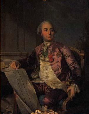 Joseph-Siffred  Duplessis Portrait of the Comte d-Angiviller oil painting picture